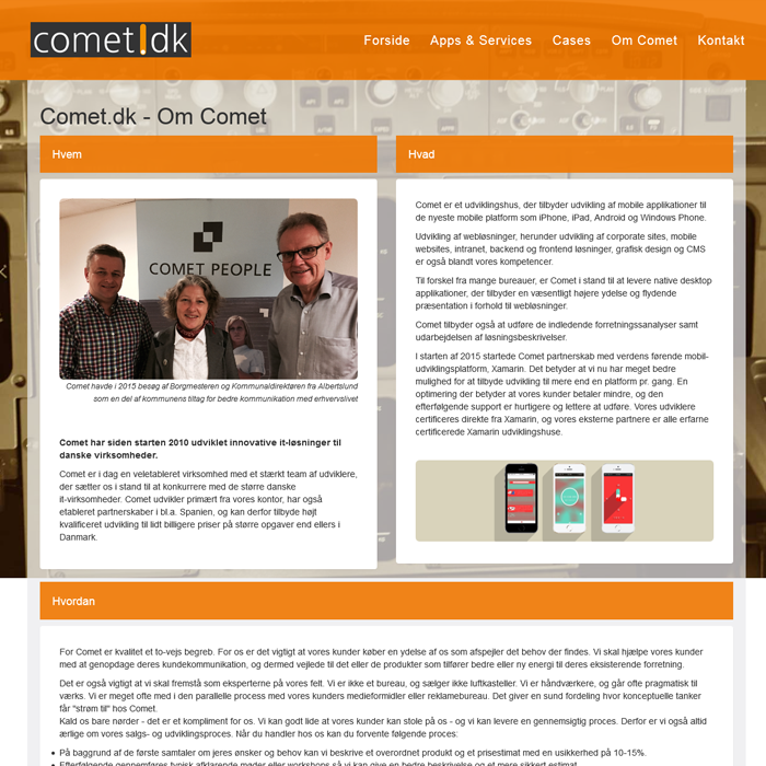 CometPeople Om os